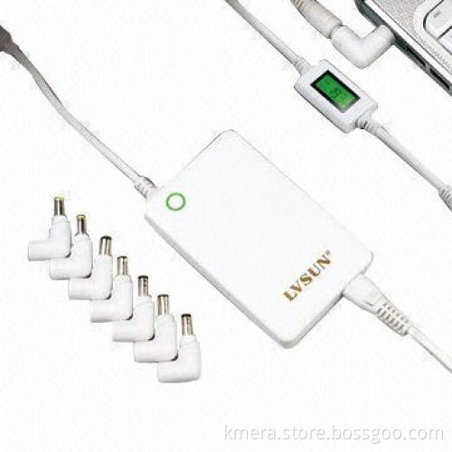 Ultra-slim 90W Universal Laptop AC Adapter, Measures 104 x 70 x 17mm